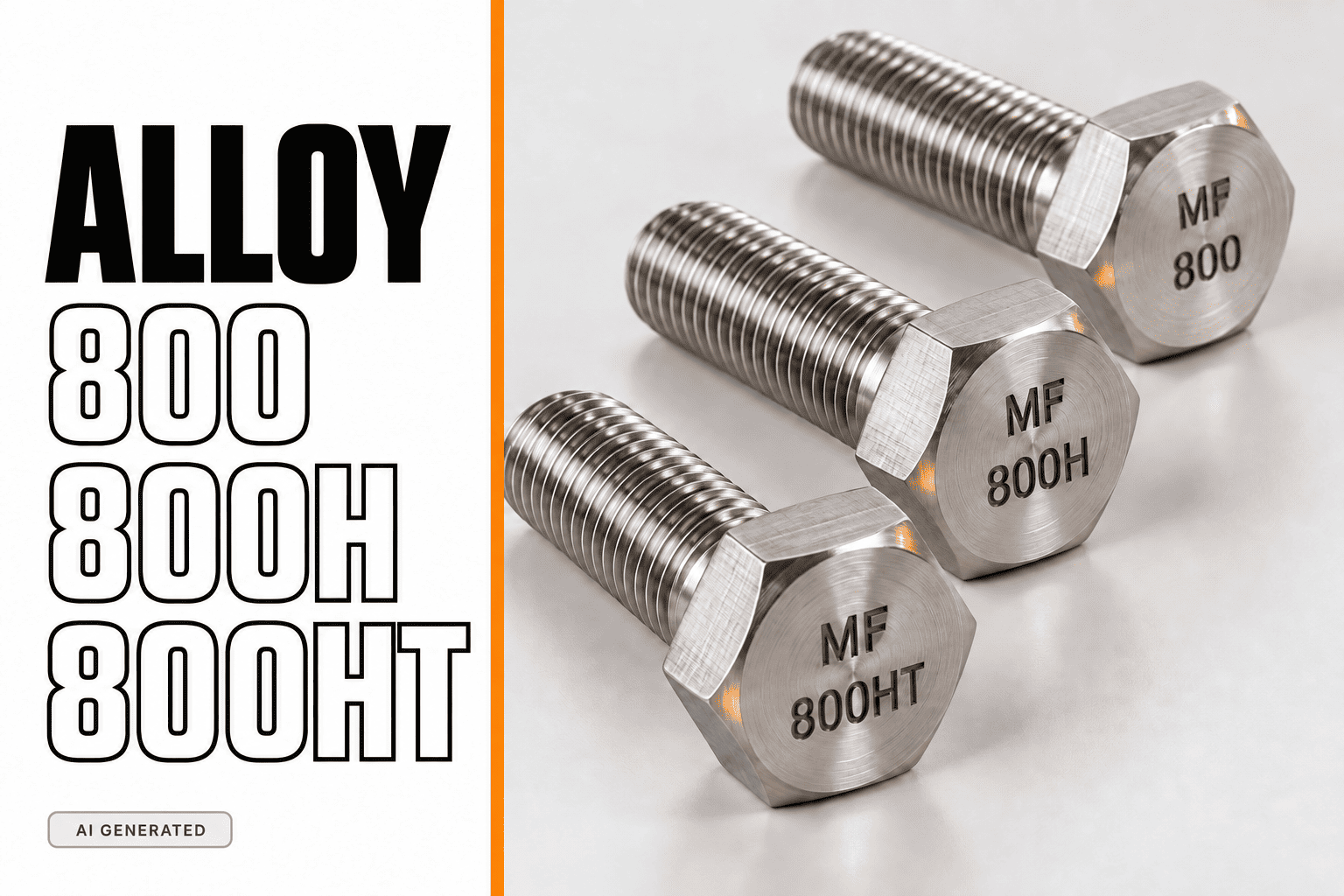 Alloy 800, 800H e 800HT